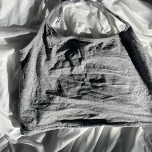 gray halter